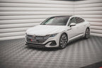 Maxton Design - Front Splitter V.2 Volkswagen Arteon R-Line Sedan / Shooting Brake Mk1 Facelift