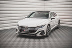 Maxton Design - Front Splitter V.3 Volkswagen Arteon R-Line Sedan / Shooting Brake Mk1 Facelift
