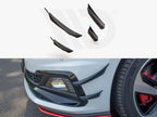 Maxton Design - Front Bumper Wings (Canards) VW Polo GTI Mk6