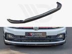 Maxton Design - Front Splitter V.1 Volkswagen Polo GTI / R-Line Mk6 (2017-2021)