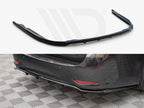 Maxton Design - CENTRAL REAR SPLITTER (VERTICAL BARS) TOYOTA AVENSIS MK3.5 (2015-2018)