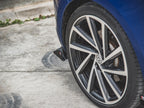 Maxton Design - STREET PRO REAR SIDE SPLITTERS + FLAPS VW GOLF 7 R FACELIFT (2017-2020)