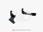 Maxton Design - STREET PRO REAR SIDE SPLITTERS + FLAPS VW GOLF 7 R FACELIFT (2017-2020)