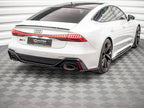 Maxton Design - REAR SPLITTER AUDI RS6 C8 / C8 Facelift / RS7 C8