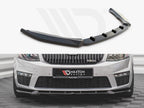 Maxton Design - FRONT SPLITTER V.3 SKODA OCTAVIA RS MK3 (2013-2016)