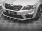 Maxton Design - FRONT SPLITTER V.3 SKODA OCTAVIA RS MK3 (2013-2016)