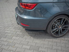 Maxton Design - REAR SIDE SPLITTERS V1 SEAT LEON MK 3.5 CUPRA ST (2017-)