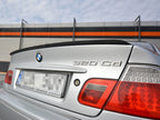 Maxton Design - SPOILER EXTENSION CAP BMW 3 E46 COUPE PRE-FACELIFT STANDARD (1999-2003)