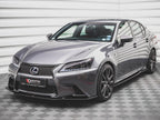 Maxton Design - FRONT SPLITTER V.1 LEXUS GS F SPORT MK4 (L10) (2012-2015)