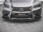 Maxton Design - FRONT SPLITTER V.1 LEXUS GS F SPORT MK4 (L10) (2012-2015)