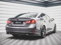 Maxton Design - CENTRAL REAR SPLITTER (VERTICAL BARS) LEXUS GS F SPORT HYBRID MK4 (L10) (2012-2015)