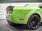 Maxton Design - REAR SIDE SPLITTERS DODGE CHALLENGER SRT HELLCAT WIDEBODY MK3
