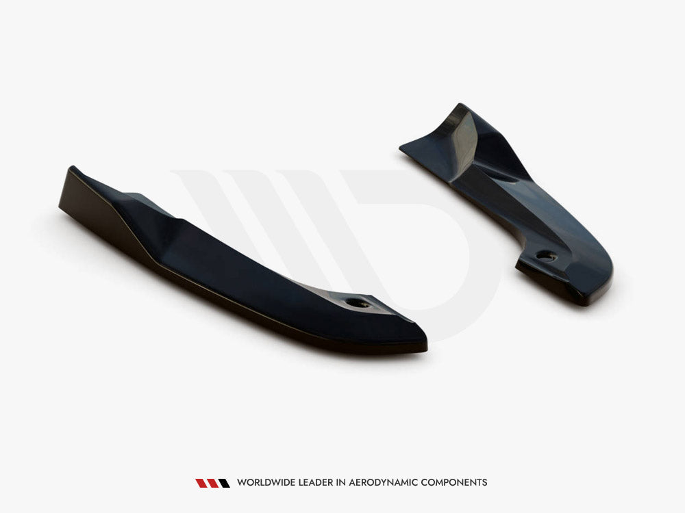 Maxton Design - REAR SIDE SPLITTERS DODGE CHALLENGER SRT HELLCAT WIDEBODY MK3