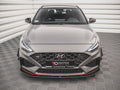 Maxton Design - FRONT BUMPER WINGS (CANARDS) HYUNDAI I30 N HATCHBACK/FASTBACK MK3 FACELIFT (2020-)