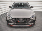 Maxton Design - FRONT BUMPER WINGS (CANARDS) HYUNDAI I30 N HATCHBACK/FASTBACK MK3 FACELIFT (2020-)