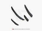 Maxton Design - FRONT BUMPER WINGS (CANARDS) HYUNDAI I30 N HATCHBACK/FASTBACK MK3 FACELIFT (2020-)