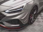 Maxton Design - FRONT BUMPER WINGS (CANARDS) HYUNDAI I30 N HATCHBACK/FASTBACK MK3 FACELIFT (2020-)