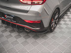 Maxton Design - STREET PRO REAR SIDE SPLITTERS HYUNDAI I30 N HATCHBACK MK3 FACELIFT (2020-)