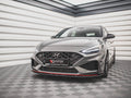 Maxton Design - STREET PRO FRONT SPLITTER HYUNDAI I30 N HATCHBACK/FASTBACK MK3 FACELIFT (2020-)