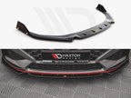 Maxton Design - FRONT SPLITTER V.1 + FLAPS HYUNDAI I30 N HATCHBACK / FASTBACK MK3 FACELIFT