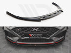 Maxton Design - FRONT SPLITTER V.2 HYUNDAI I30 N HATCHBACK/FASTBACK MK3 FACELIFT (2020-)