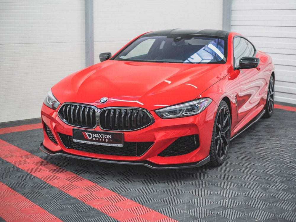 Maxton Design - Front Splitter V.2 BMW 8 Coupe G15 / 8 Gran Coupe M-pack G16