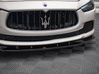 Maxton Design - FRONT SPLITTER V.2 MASERATI GHIBLI MK3 (2013-)