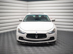 Maxton Design - FRONT SPLITTER V.2 MASERATI GHIBLI MK3 (2013-)