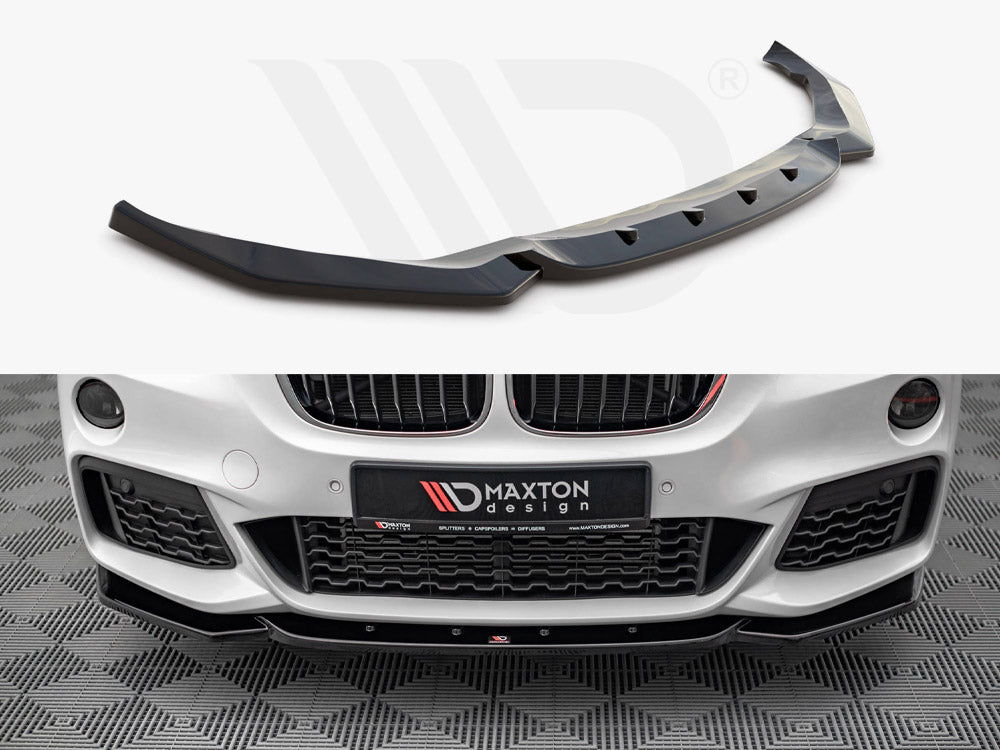 Maxton Design - FRONT SPLITTER V.1 BMW X1 M-PACK F48 (2015-2019)