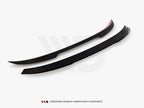 Maxton Design - Spoiler CAP BMW X1 M-Pack F48 / F48 Facelift