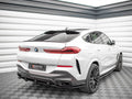Maxton Design - CENTRAL REAR SPLITTER (VERTICAL BARS) V.1 BMW X6 M-PACK G06