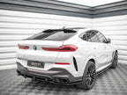 Maxton Design - CENTRAL REAR SPLITTER (VERTICAL BARS) V.1 BMW X6 M-PACK G06