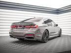 Maxton Design - Rear Splitter (Vertical Bars) V.1 BMW 7 M-Pack G11 / G12 Facelift