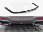 Maxton Design - Rear Splitter (Vertical Bars) V.1 BMW 7 M-Pack G11 / G12 Facelift
