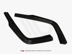 Maxton Design - REAR SIDE SPLITTERS LEXUS GS MK4 FACELIFT H (2015-UP)