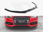 Maxton Design - FRONT SPLITTER V.2 AUDI S3 / A3 S-LINE 8V SEDAN / CABRIO (2013-2016)