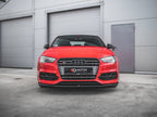 Maxton Design - FRONT SPLITTER V.1 AUDI S3 / A3 S-LINE 8V SEDAN / CABRIO (2013-2016)