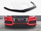Maxton Design - FRONT SPLITTER V.1 AUDI S3 / A3 S-LINE 8V SEDAN / CABRIO (2013-2016)