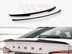Maxton Design - SPOILER CAP SKODA OCTAVIA LIFTBACK MK4 (2019-2024)