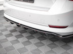 Maxton Design - CENTRAL REAR SPLITTER (VERTICAL BARS) SKODA OCTAVIA MK4 (2019-)