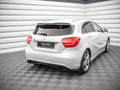 Maxton Design - REAR SIDE SPLITTERS V.2 MERCEDES A W176 (2012-2015)