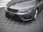 Maxton Design - FRONT SPLITTER V.1 SEAT LEON FR / CUPRA MK3 (2012-2016)