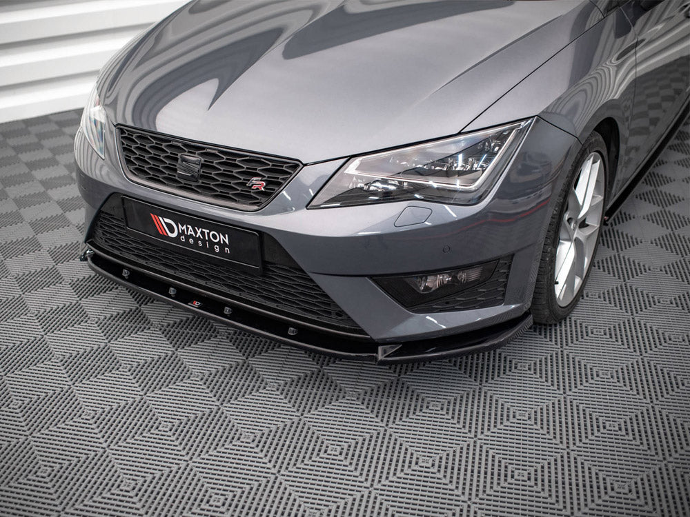 Maxton Design - FRONT SPLITTER V.1 SEAT LEON FR / CUPRA MK3 (2012-2016)