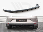 Maxton Design - CENTRAL REAR SPLITTER (VERTICAL BARS) SEAT LEON HATCHBACK MK3 (2012-2016)