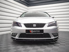 Maxton Design - FRONT SPLITTER V.1 SEAT LEON MK3 (2012-2016)