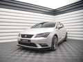 Maxton Design - FRONT SPLITTER V.2 SEAT LEON MK3 (2012-2016)