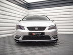 Maxton Design - FRONT SPLITTER V.2 SEAT LEON MK3 (2012-2016)