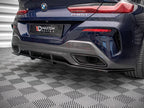 Maxton Design - CENTRAL REAR SPLITTER (VERTICAL BARS) BMW 8 GRAN COUPE M-PACK G16 (2019-)