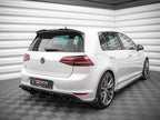 Maxton Design - STREET PRO REAR SIDE SPLITTERS (+FLAPS) VW GOLF R MK7 (2013-2016)