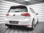 Maxton Design - REAR SIDE SPLITTERS V.4 VW GOLF R MK7 (2013-2016)